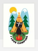 I love camping